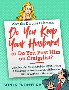 relationship advice book solve the divorce dilemma by divorce attorney sonia frontera